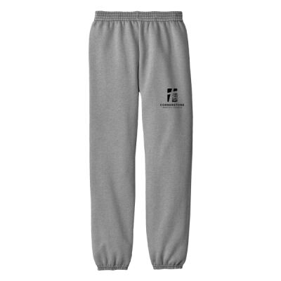 Youth Core Fleece Sweatpants black text Thumbnail